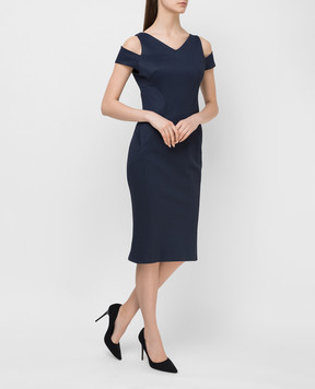 Zac Posen Navy blue dress 40548253
