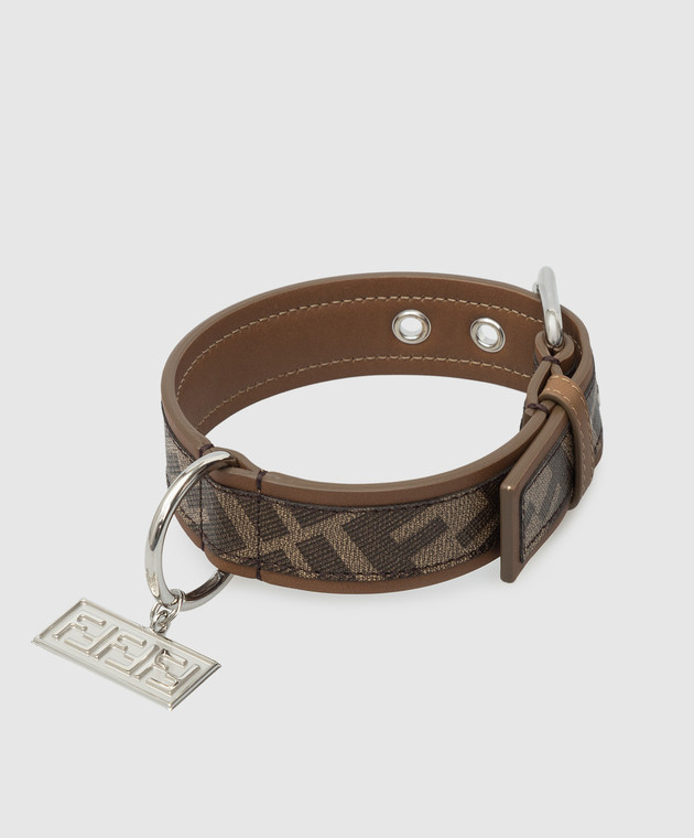 Fendi Pet collar in logo monogram pattern 8AC016A8V3 buy with Netherlands delivery at Symbol