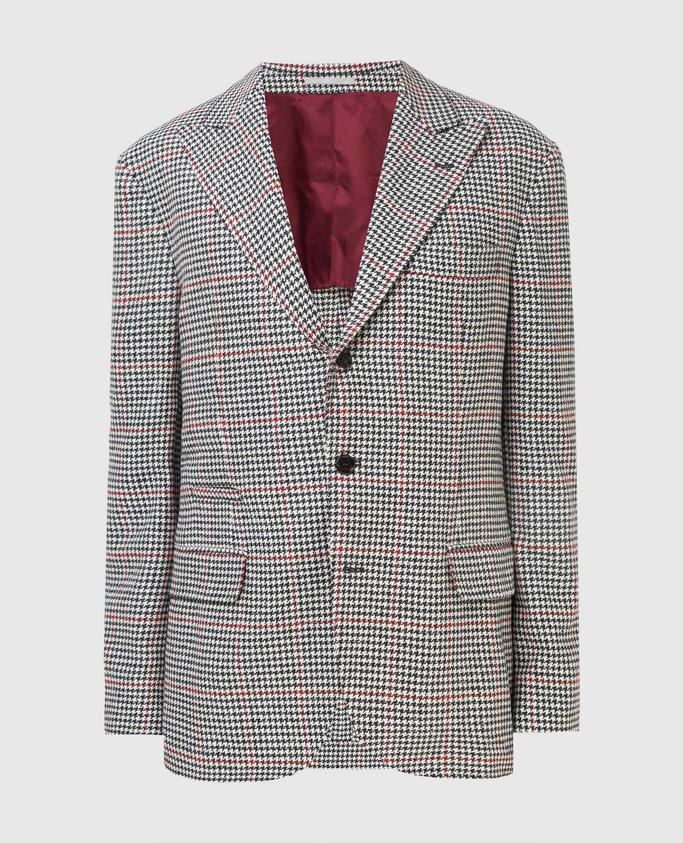 

Patterned wool and cashmere blazer Brunello Cucinelli, Beige