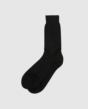 RiminiVeste Charcoal wool socks WN8011EMINENCE
