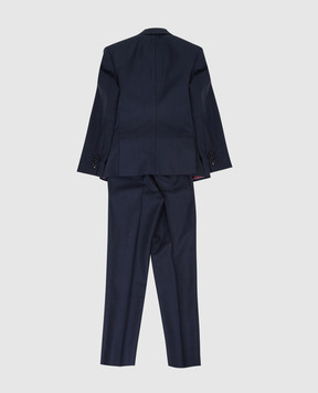 Stefano Ricci Children's wool suit Y1SF378950W803