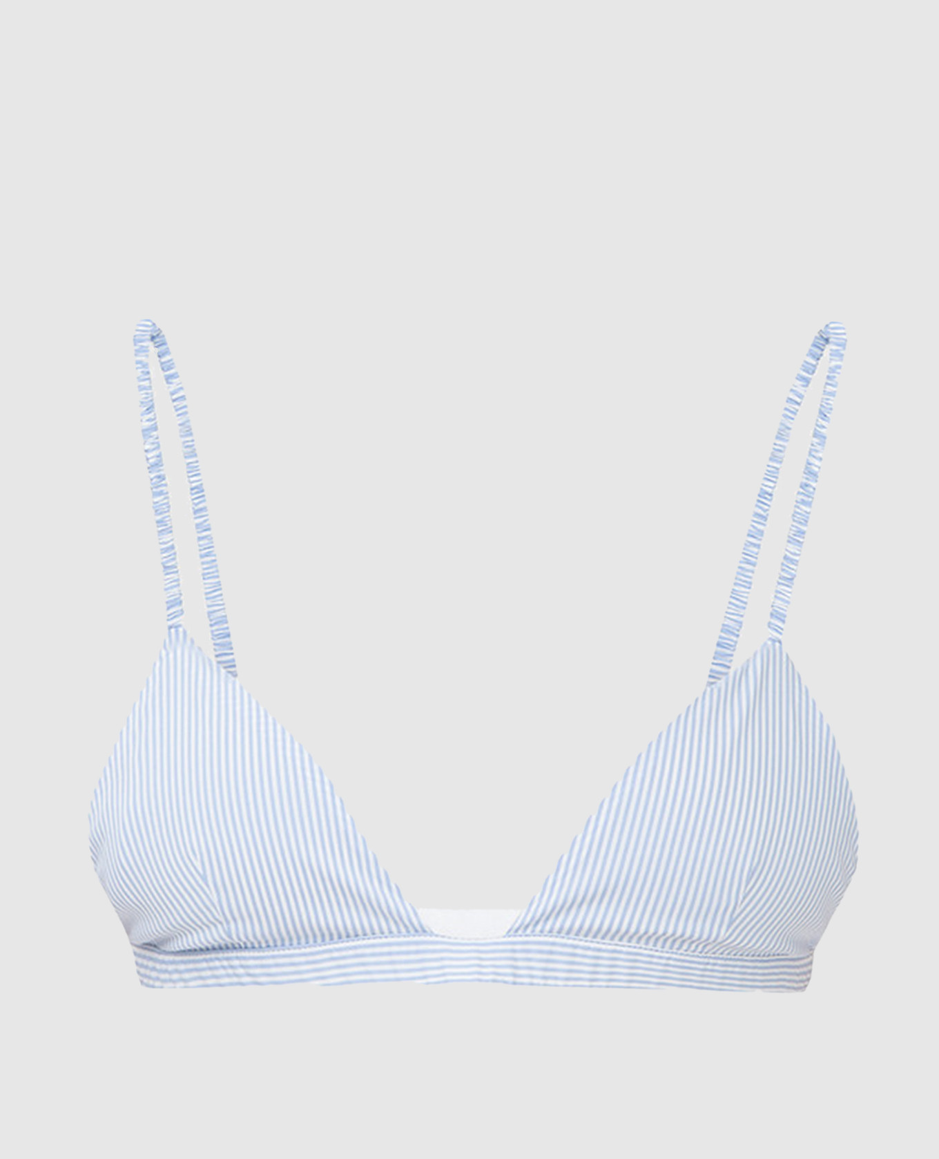 

Striped top with thin straps The Andamane, Light blue