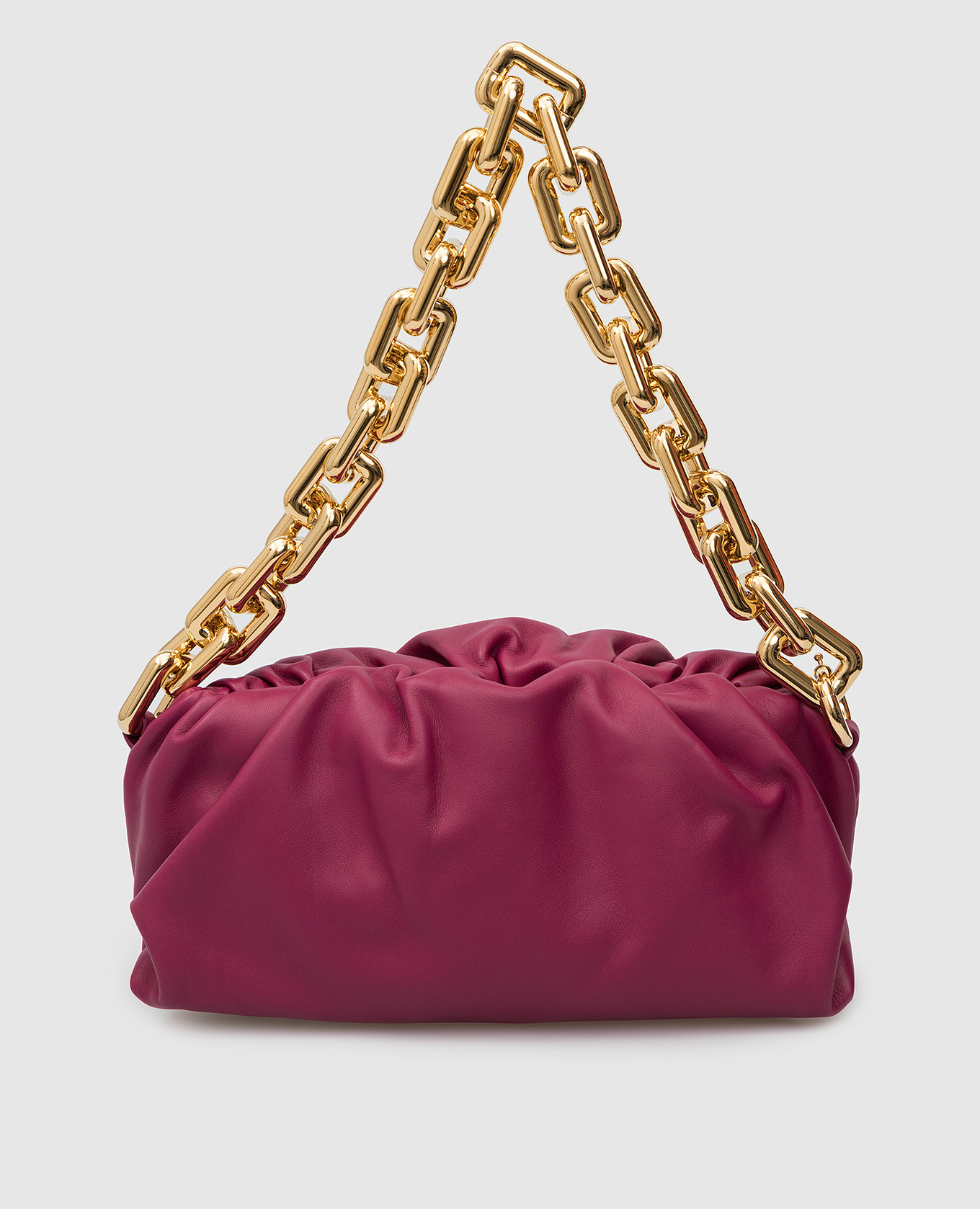 

Leather bag with chain Bottega Veneta, Violet