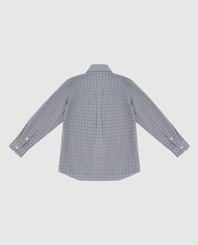 Stefano Ricci Children's checkered shirt YC003195LJ1704