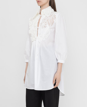 Ermanno Scervino Tunic with lace inserts D382Q762MUP