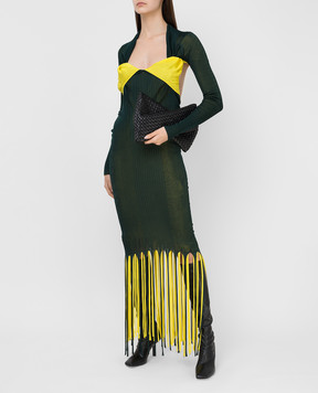 Bottega Veneta A green dress 640077V07S0