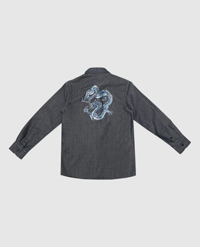 Stefano Ricci Children's printed shirt YC004818EX1800