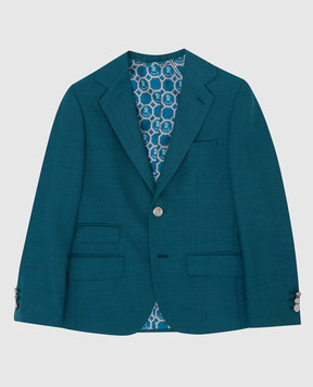 Stefano Ricci Children's wool jacket Y1RF371000W901