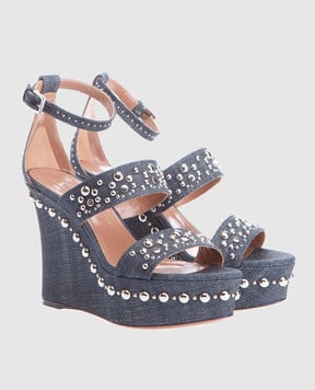 Alaia Blue sandals 7S3X353TF07