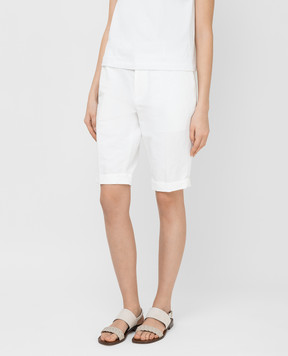 Marni White shorts PAMAN47A10TL234