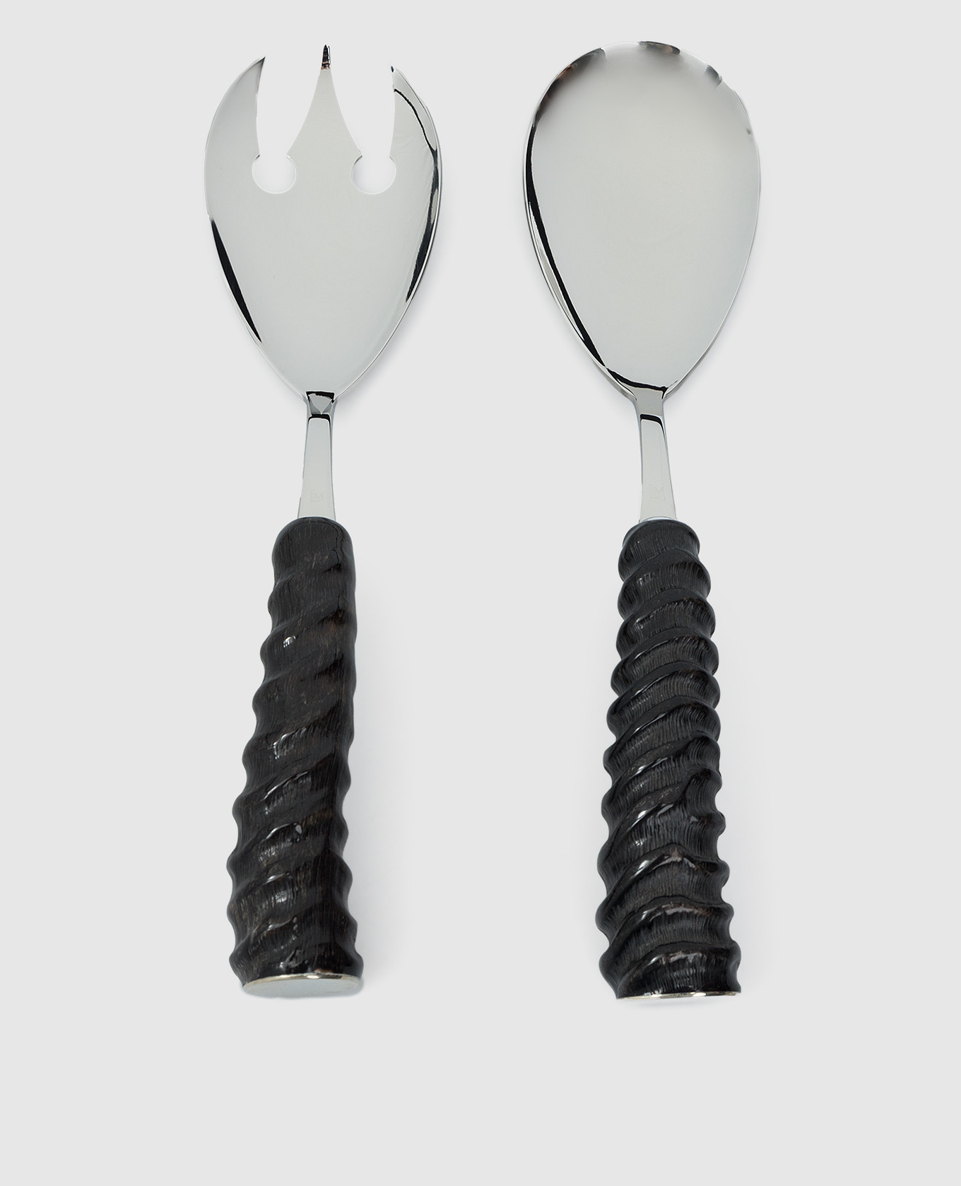 Oryx horn salad cutlery set