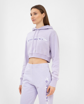 Givenchy Barbed Wire Print Hoodie BWJ0253Z77