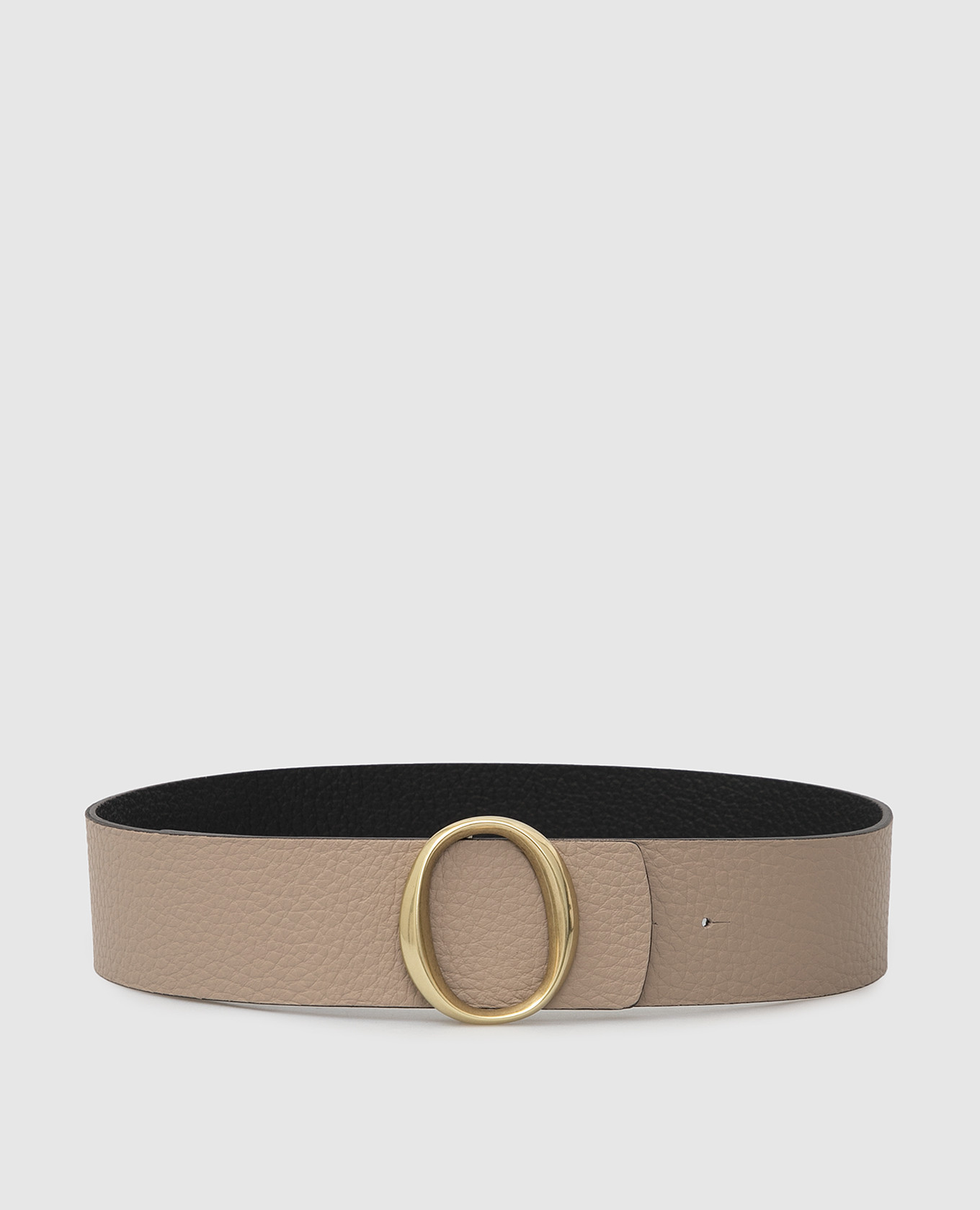 

Reversible leather belt Babe Pay Pls, Black