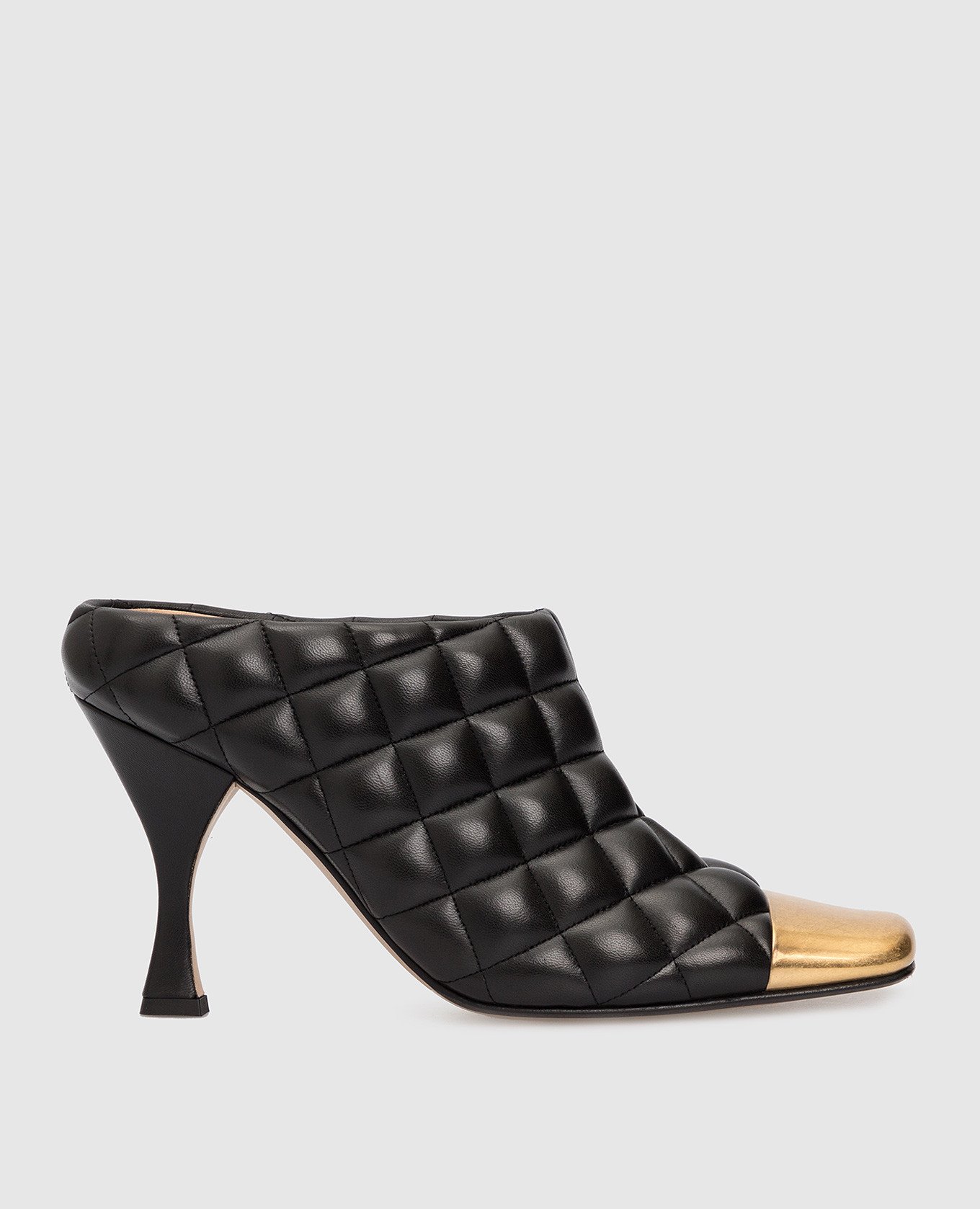 

Black leather mules Bottega Veneta