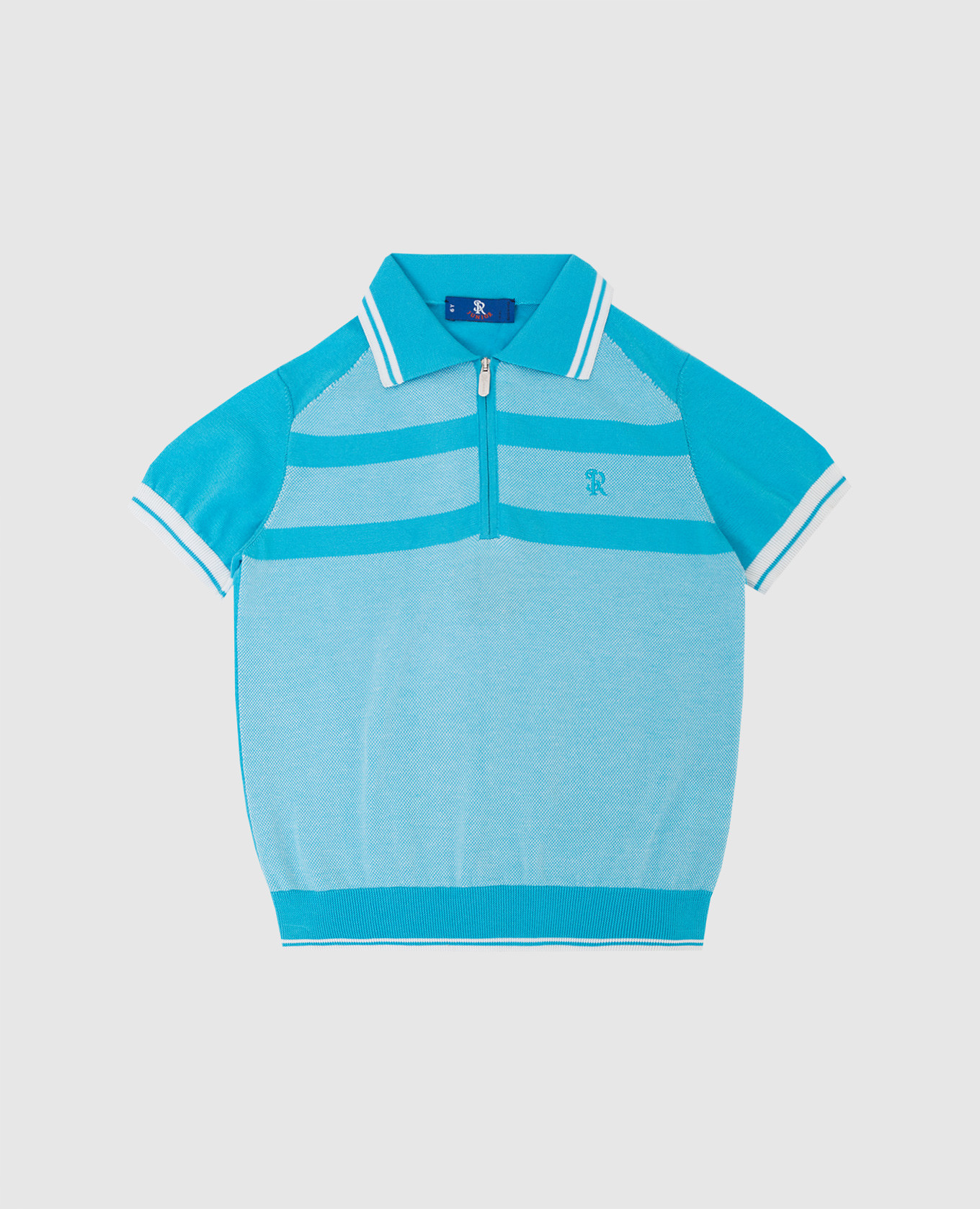 Children's polo in a pattern stefano ricci