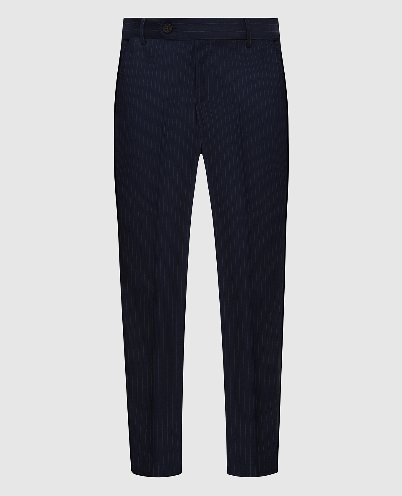 Navy blue wool trousers brunello cucinelli