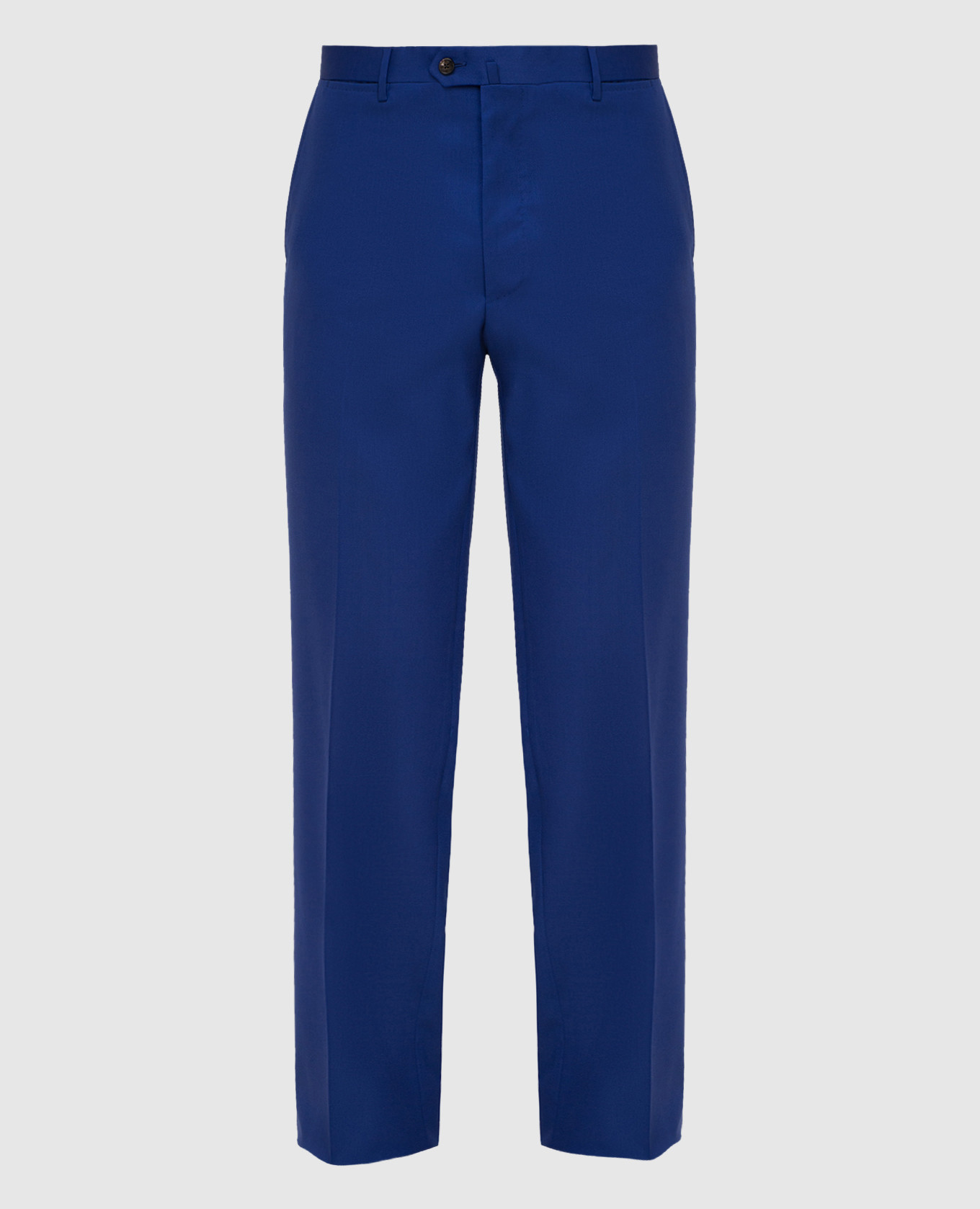 

Blue wool trousers Castello d'Oro