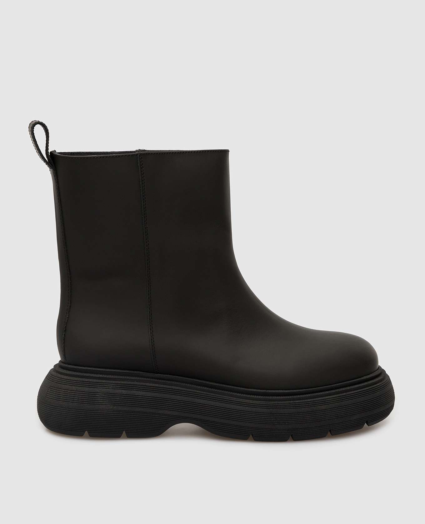 

Marte E black leather boots Gia Borghini