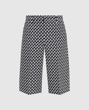 Off-White Bermuda shorts in Pop pattern OWCA110F21FAB002