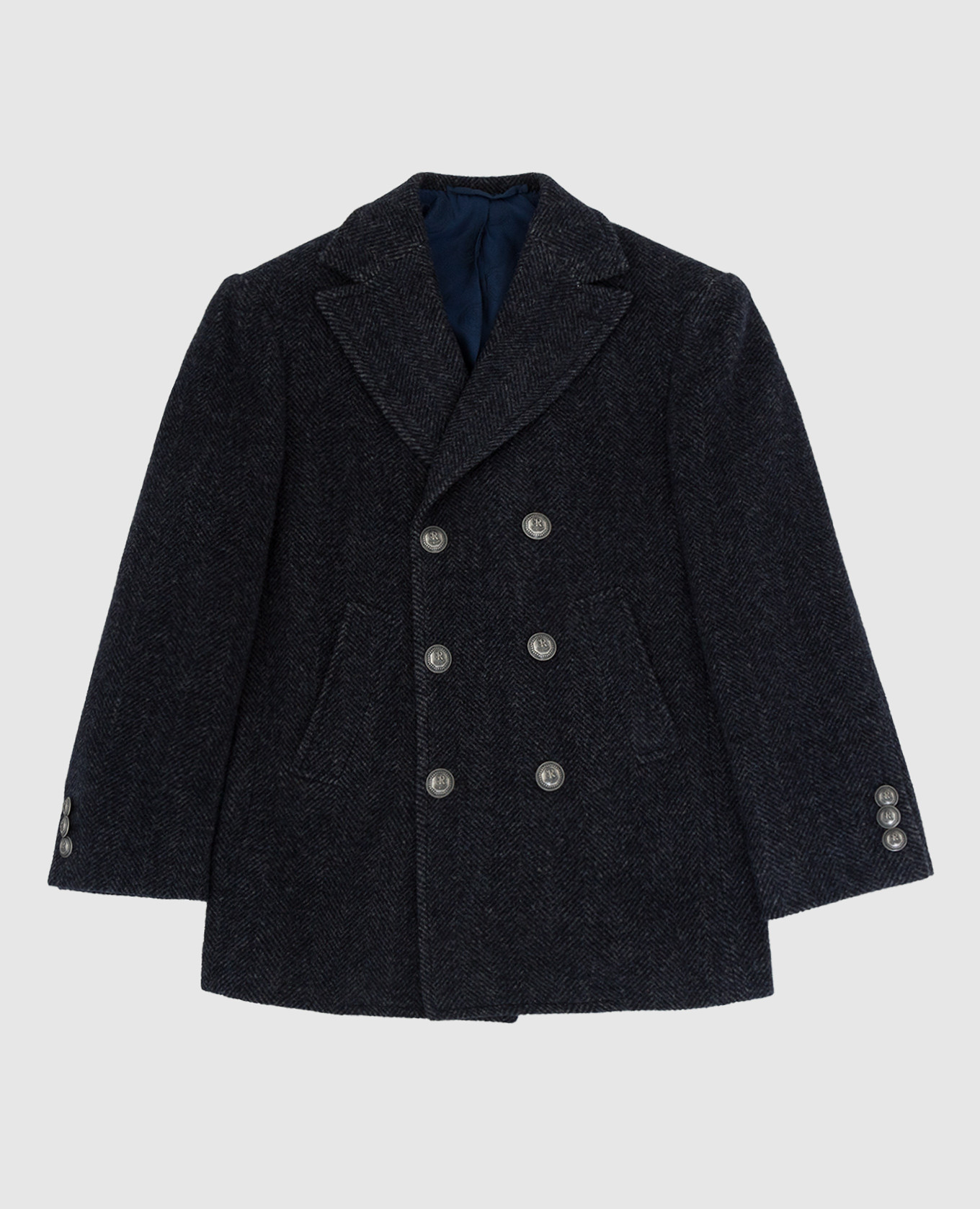 Children's wool and cashmere coat stefano ricci