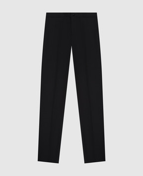 Stefano Ricci Children's black wool trousers Y2T9500000T00061