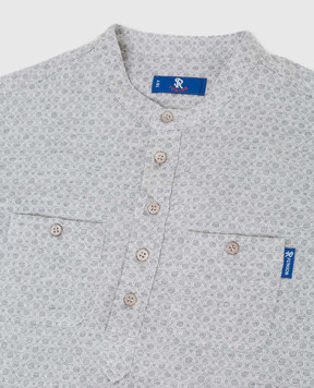 Stefano Ricci Children's shirt in a pattern YUC6400020TJ1600