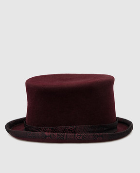 Stefano Ricci Children's hat with silk pattern YVF4197PHC2939