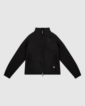 Stefano Ricci Children's silk jacket with emblem YDJ8400150SETEC1