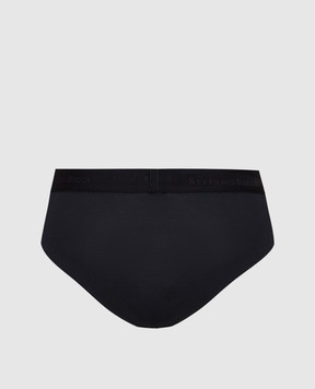 Stefano Ricci Black briefs with logo SLM2COTTON