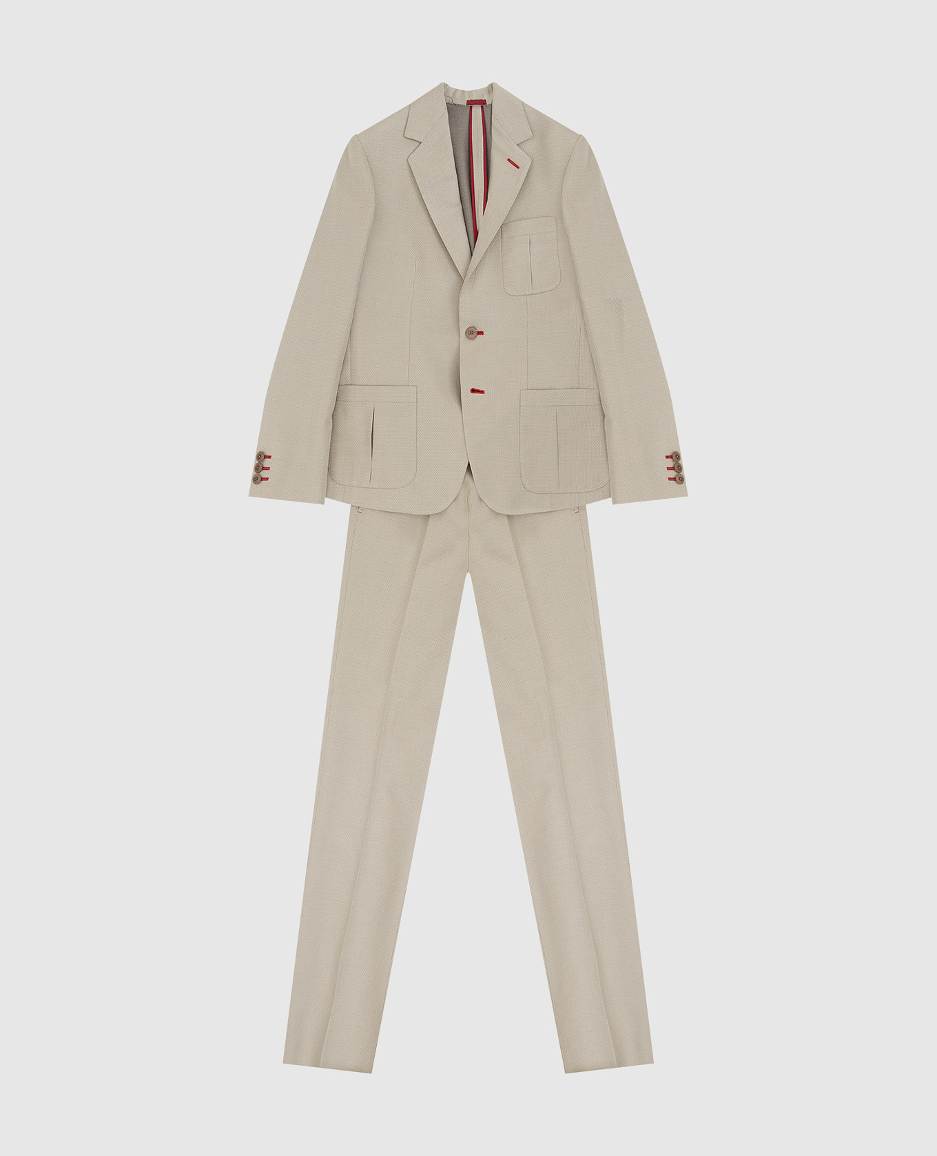 

Children's light beige suit Stefano Ricci
