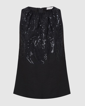 Brunello Cucinelli Black top M0F79DR800