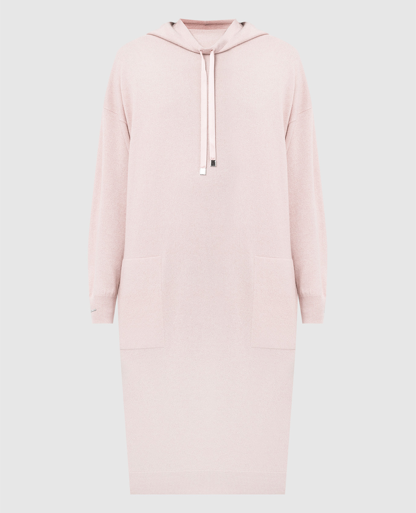 

Pink dress in wool, silk and cashmere with slits Peserico, Розовый