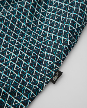 Ermenegildo Zegna Dark blue boxers in a pattern N3LE71280
