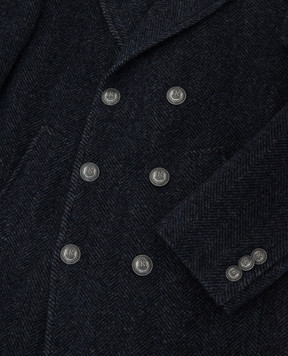 Stefano Ricci Children's wool and cashmere coat Y3ZSPC6000WC801