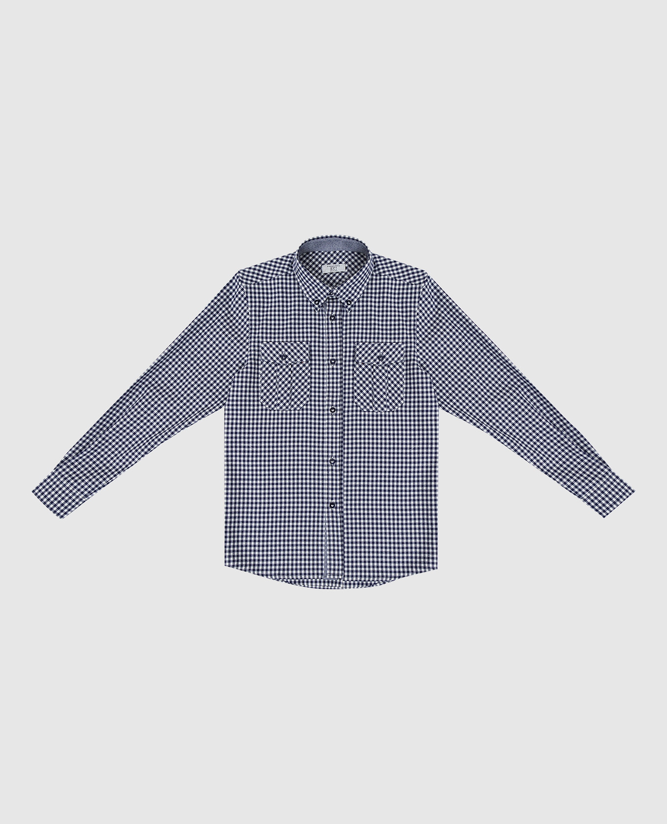 

Children's navy check shirt Stefano Ricci, Blue