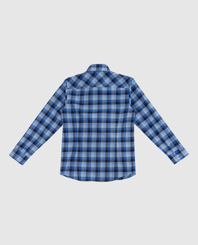 Stefano Ricci Children's checkered shirt YC003552LJ1781