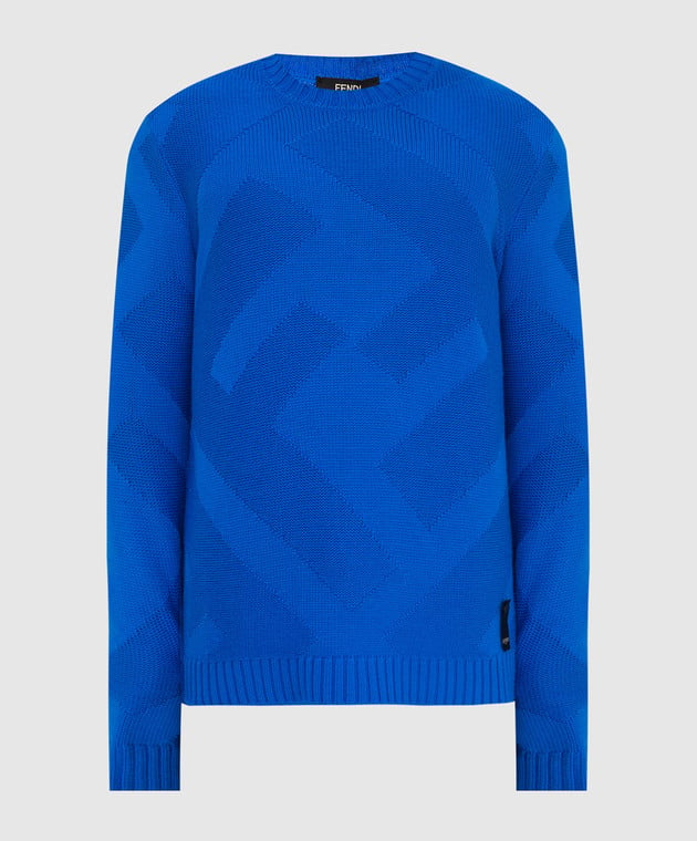 Shops fendi jumper blue