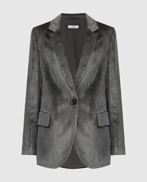 Peserico Velvet jacket with lurex S0133101586