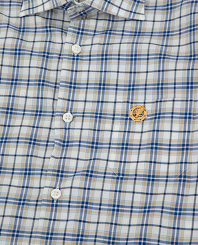 Stefano Ricci Children's checkered shirt YC003548LJ1780