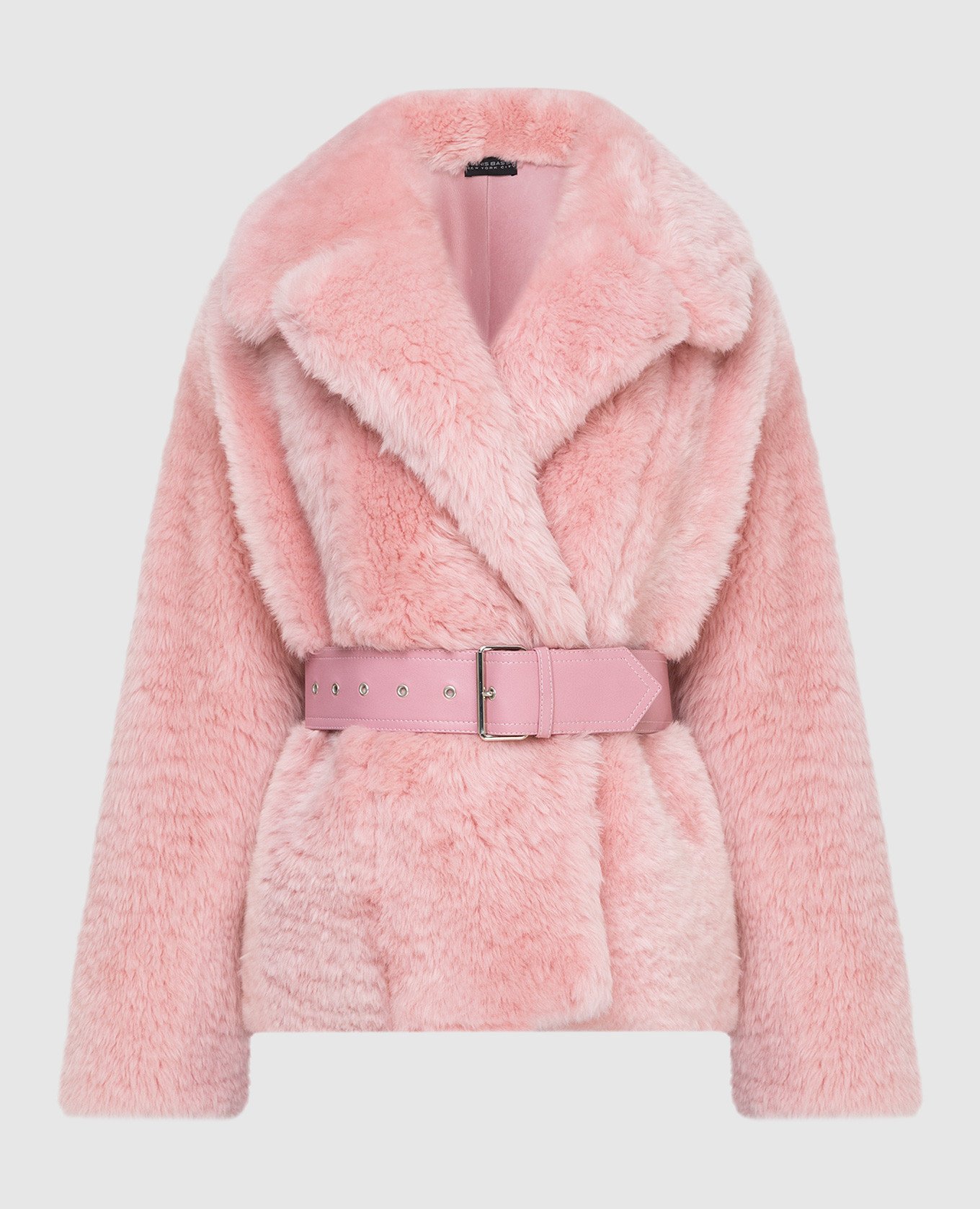 

Pink fur coat Dennis Basso