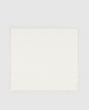 Brunello Cucinelli Set of linen serving napkins MLAR90T004