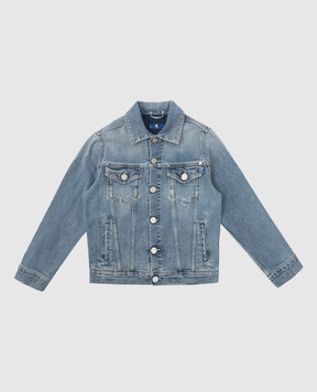 Stefano Ricci Children's light blue denim jacket YSJ72060101626