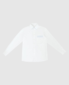 Stefano Ricci Children's white shirt YC003200M1450