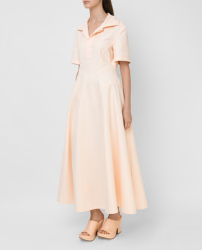 Bottega Veneta Peach denim dress 656376V0W30