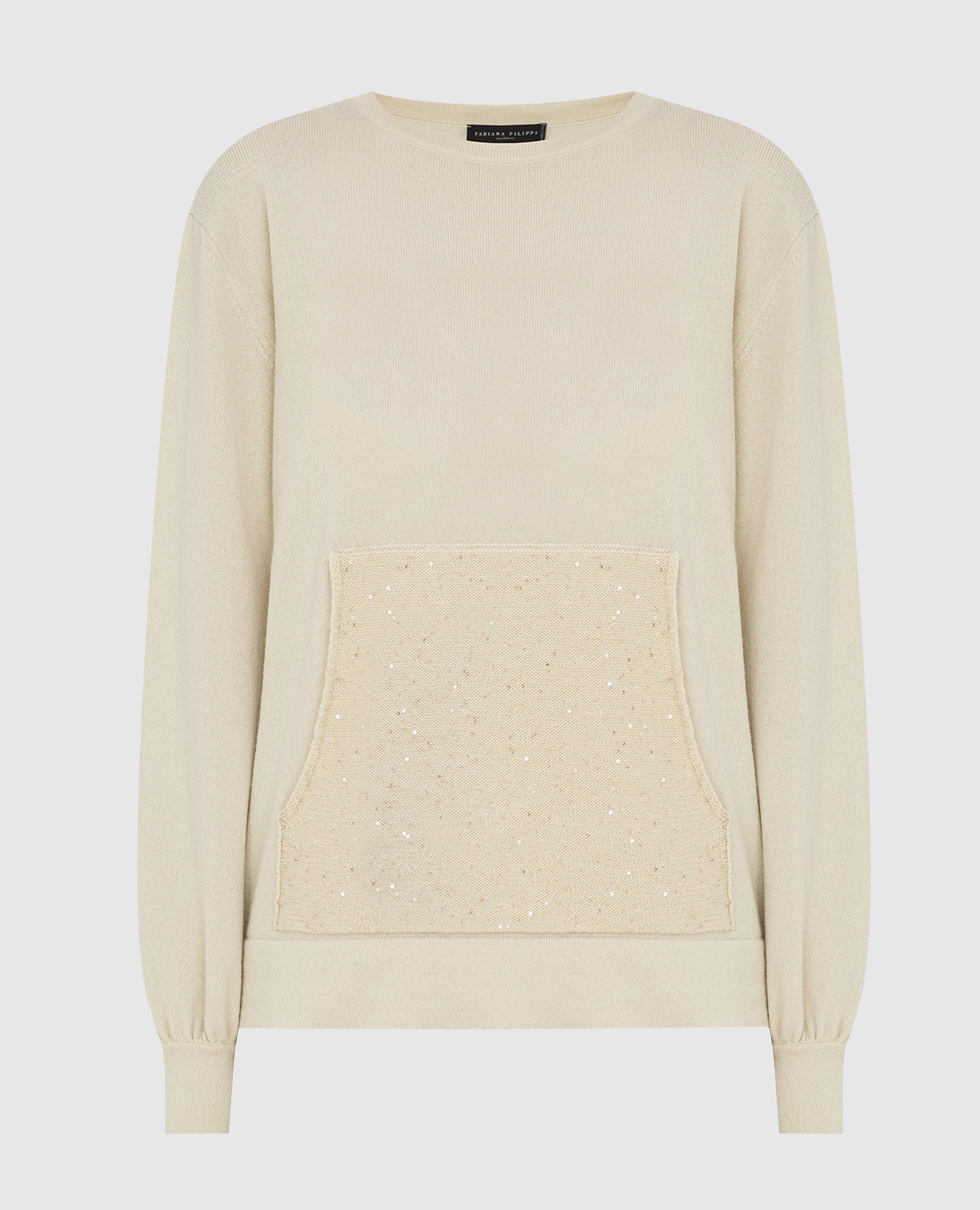 

Cashmere jumper with sequins Fabiana Filippi, White