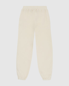 Ermanno Scervino Children's light beige wool sweatpants PL071016