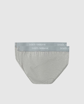 Dolce&Gabbana Children's set of gray panties L4J700G7OCT