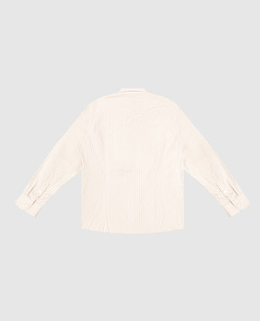 Stefano Ricci Children's beige striped shirt YC003561LJ1758