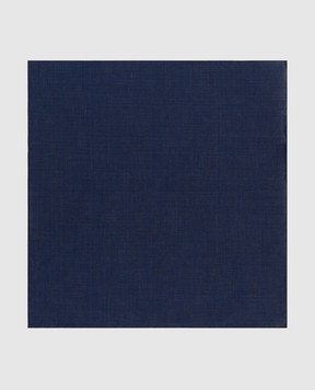 Stefano Ricci Children's dark blue pasha scarf YFZ25COS1952