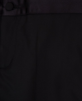 Stefano Ricci Children's black wool trousers Y2T0960000160509